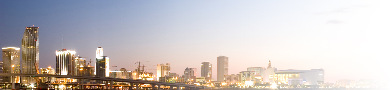 Miami Skyline Photograph